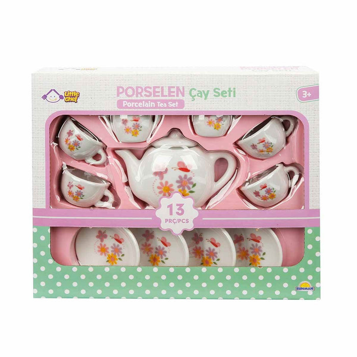 1501 Porselen Çay Seti 13 Parça -Sunman - Toyz Show - 