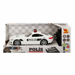 20357 Uzaktan Kumandalı Suncon Işıklı Polis Arabası 21 cm - Toyz Show