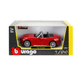 21083 Burago 1:24 Fiat 124 Spider Model Araba - görsel 1