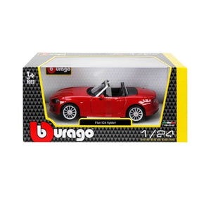 21083 Burago 1:24 Fiat 124 Spider Model Araba - Toyz Show