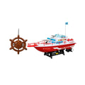 02140 Uzaktan Kumandalı Tekne Polis/İtfaiye  45 cm - görsel 4