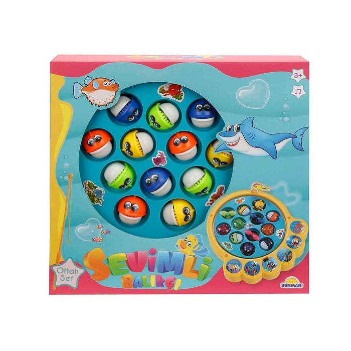 2363 Hareketli ve Sesli Balık Tutma Oyun Seti - Toyz Show - 
