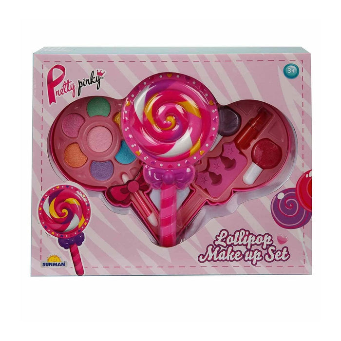 2598 Lolipop Şekilli 2 Katlı Makyaj Güzellik Seti - Toyz Show - 