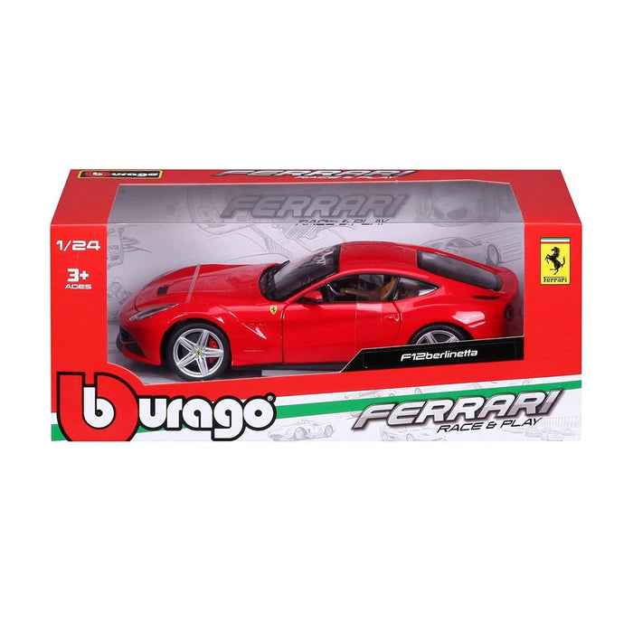 26007 1:24 Burago Ferrari F12 Berlinetta -Sunman - Toyz Show - 
