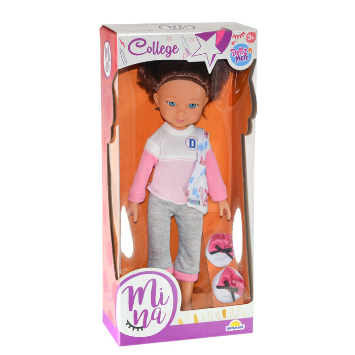 30061 Mina College Bebek 35 cm -Sunman - Toyz Show - 