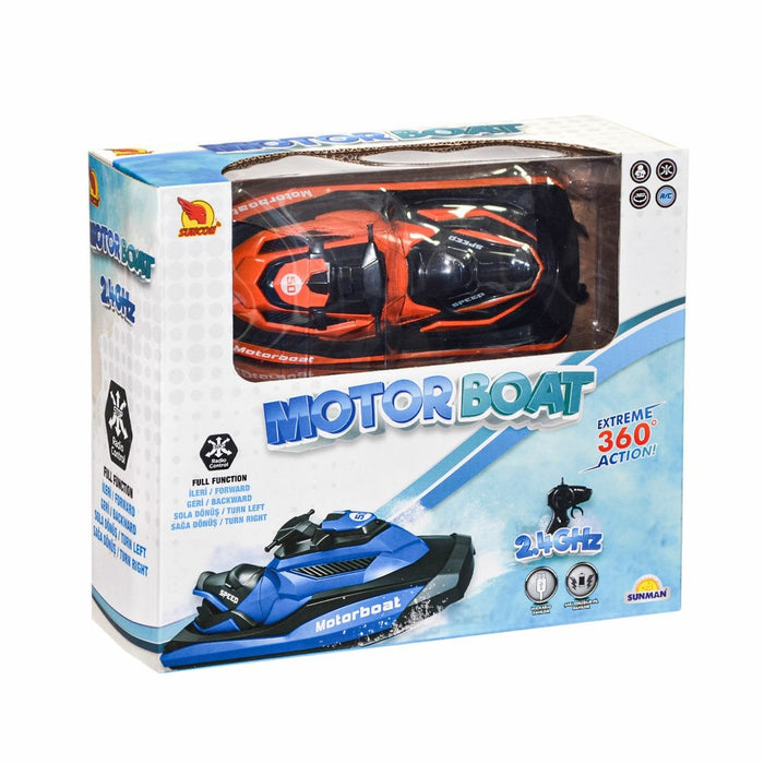3328 Kumandalı Işıklı Motorboat 2.4GHz -Sunman - Toyz Show - 