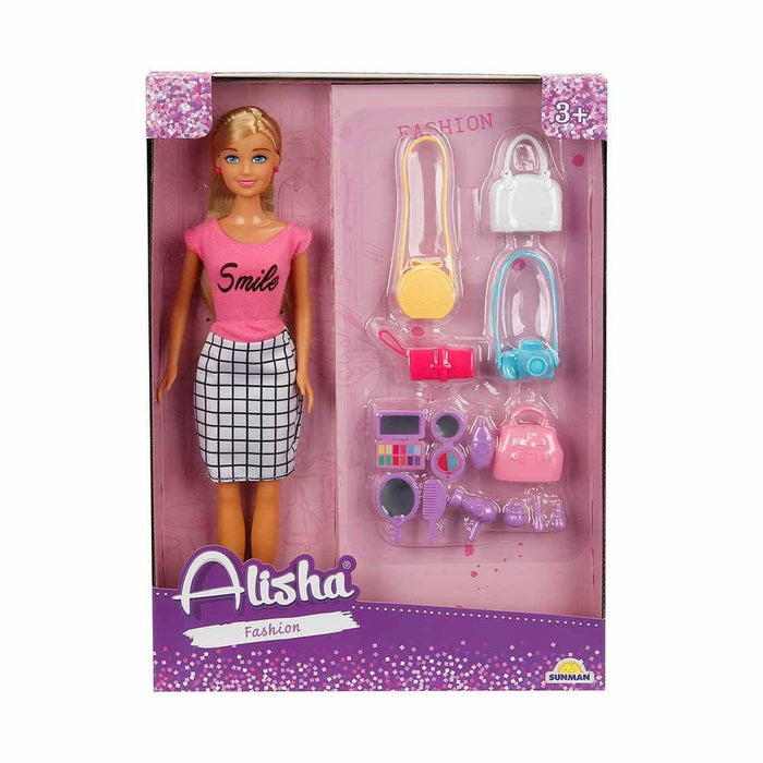3392 Alisha Fashion Aksesuar Set 29 cm -Sunman - Toyz Show - 
