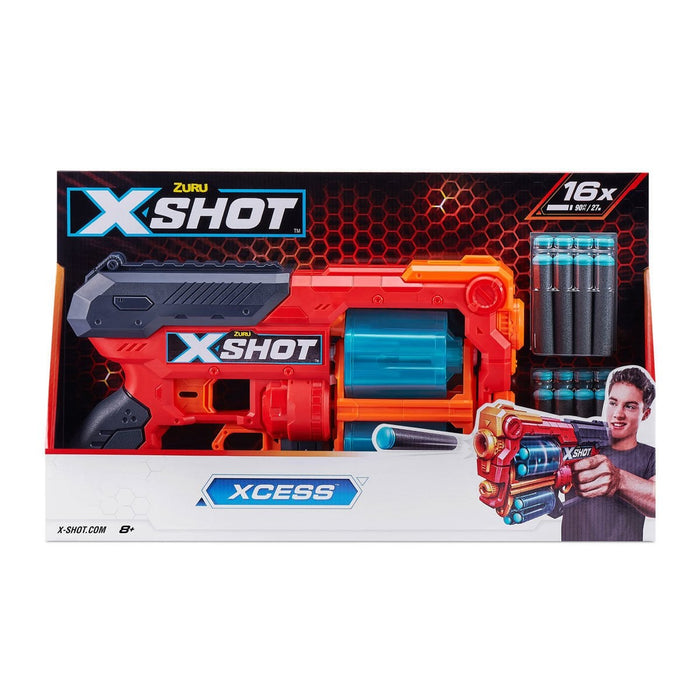 36737 Zuru X Shot Sünger Atan Excel-Xcess 16 Mermili Silah - Toyz Show - 