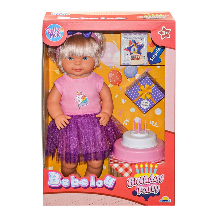 40021 Bebelou Doğum Günü Bebek 40 cm - Toyz Show - 
