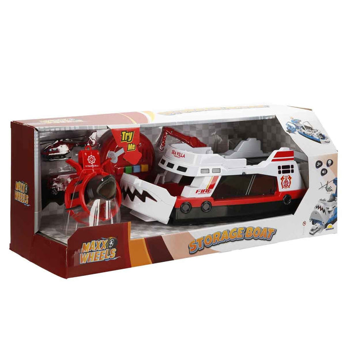 4348 SUN Maxx Wheels Sesli ve Işıklı Sahil Güvenlik Oyun Seti - Toyz Show - 