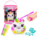 45523 Airbrush Peluş Neon Boyama Seti -Sunman - görsel 2