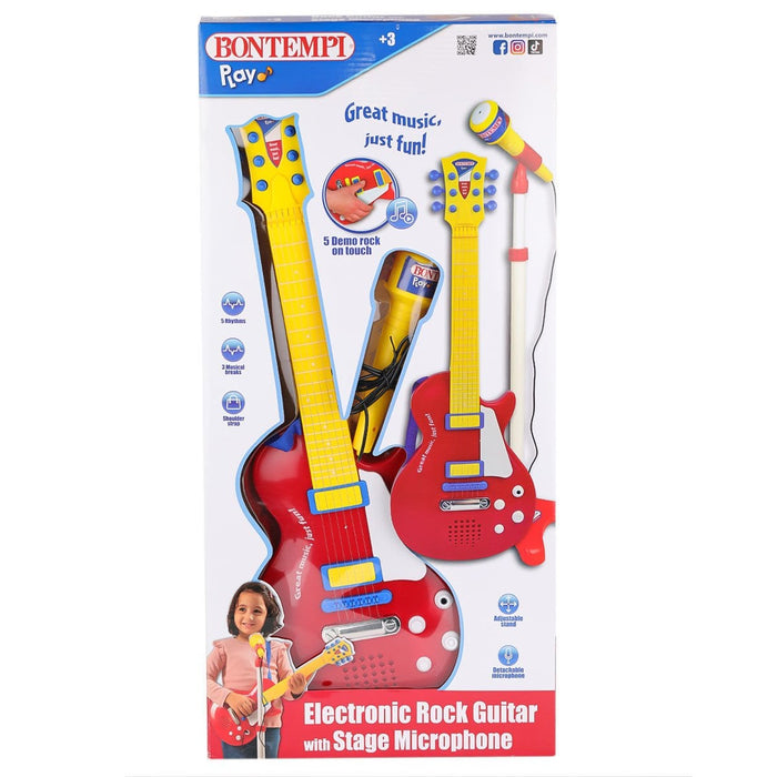 45832 Elektronik Gitar Ayaklı Mikrofon Müzik Seti -Sunman - Toyz Show - 