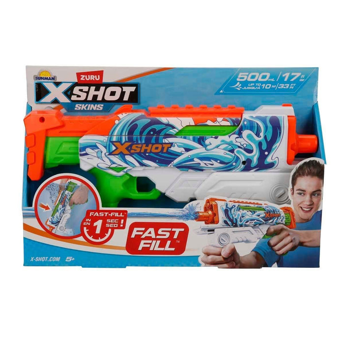 4583 X-Shot Skins Hyperload Fast Fill Su Tabancası 34 cm - Toyz Show - 