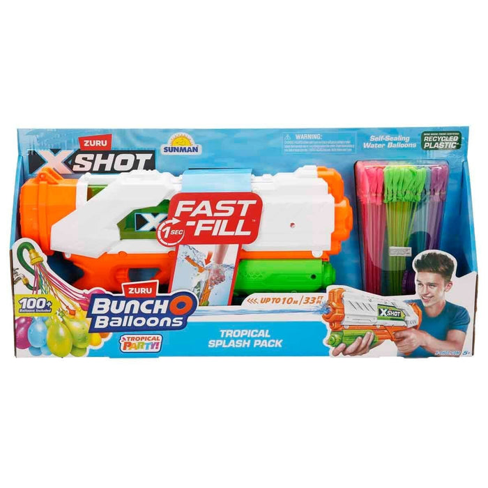 56568 SUN-ZUR-X-SHOT WATER BALON ATAN  SU TABANCASI BUNCH O BALLOONS-X-SHOT - Toyz Show - 