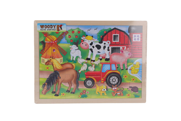 6476 SUN-KDM-WOO-TAHTA PZL 48 ÇİFTLİK HAYVANLARI - Toyz Show - 