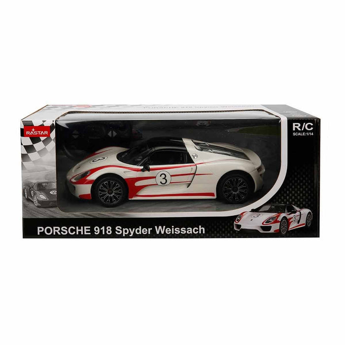 70710 1:14 Uzaktan Kumandalı Porsche 918 Spyder Weissach Işıklı Araba 32 cm - Toyz Show - 