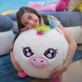 72031 Şişme Peluş Unicorn XXL - görsel 2