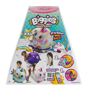 72292 Peluş Biggies Shinycorns Rainbow Unicorn Size XXL - Toyz Show