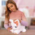 90773  Hareketli ve Sesli Sevimli Peluş Kedicik Bella -Sunman - görsel 3
