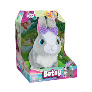 9586 Sesli ve Hareketli Peluş Tavşan Betsy -Sunman - Toyz Show