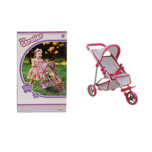 9614  3 Tekerlekli Pembe Gri Puset -Sunman - Toyz Show