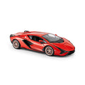 97700 Lamborghini Sian FKP 37 Işıklı Uzaktan Kumandalı Araba 36 cm 1:14 -Sunman - görsel 3