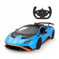 98700 Lamborghini Huracan STO Işıklı Uzaktan Kumandalı Araba 1:14 -Sunman - görsel 2