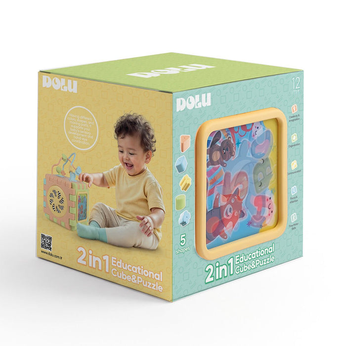 5292 OYUNCAK EDUCATIONAL CUBE PUZZLE - Toyz Show - 