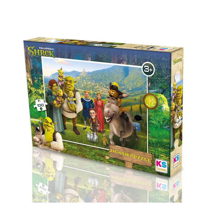 SH 714 SHREK PUZZLE 100 PRÇ - Toyz Show - 
