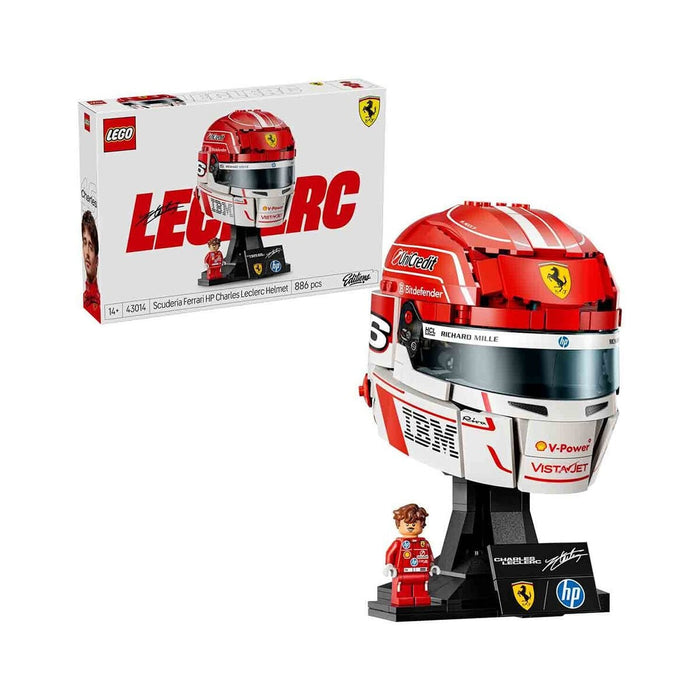43014 Lego Editions Scuderia Ferrari HP Charles Leclerc Kaskı 886 parça +14 yaş - Toyz Show - 