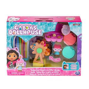 69300 Gabbys Dollhouse Baby Box Cat Craft-a-Riffic Room Gabby Kedi Riffic Odası - Toyz Show