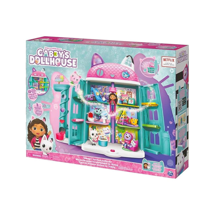 70742 Gabbys Dollhouse Festival Evi Eğlenceli Müzikli Oyun Seti 63 cm -Spinmaster - Toyz Show - 