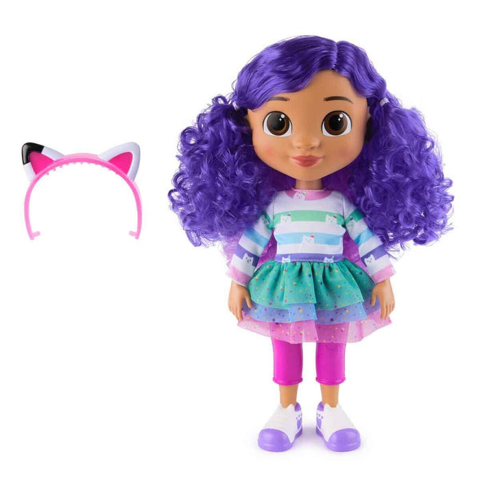 70859 SUN-SPM-FİGÜR GABBY S DOLLHOUSE ŞARKI SÖYLEYEN BEBEK SESLİ 30CM - Toyz Show - 