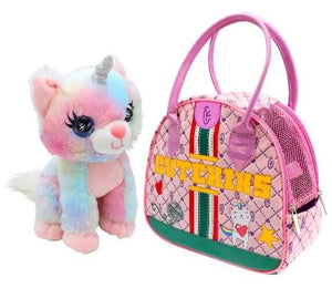 50455 SUN-FNV-CUTEKINS PELUŞ CATICORN POSH TAŞIMA ÇANTALI - Toyz Show