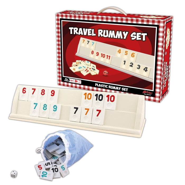 1010402 Travel Rummy Set ,Star okey - Toyz Show - 