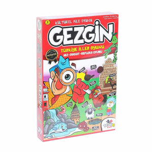 2290 Gezgin Türkiye İller Oyunu -Tottreiq - Toyz Show
