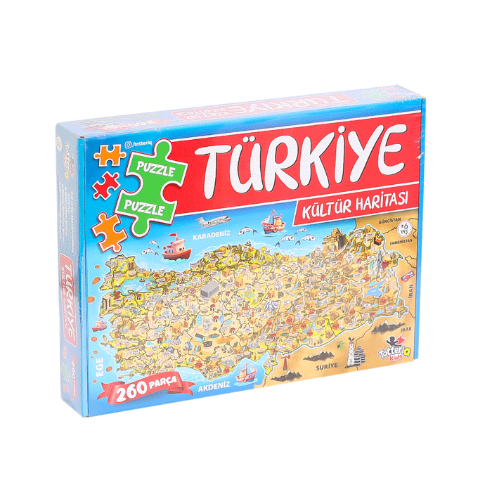 7213 Türkiye Kültür Haritası Puzzle -Totteriq - Toyz Show - 