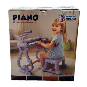 URT033-003 AYAKLI 37 TUŞ PİANO ORG - LİLA - Toyz Show