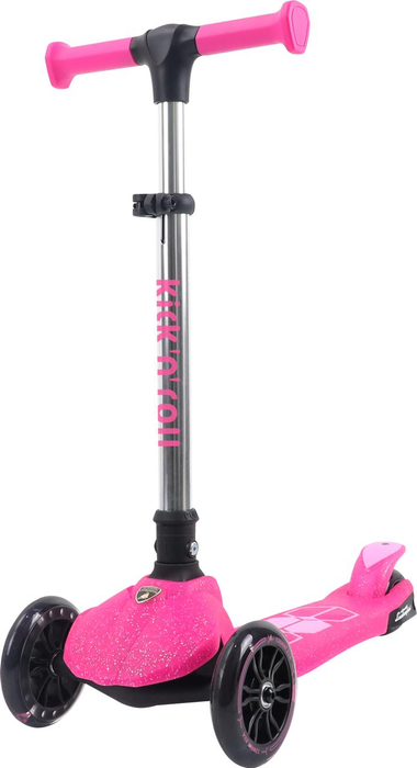 L5JELLY-P LAMBORGHİNİ LİSANSLI PARILTI IŞIKLI SCOOTER PEMBE - Toyz Show - 
