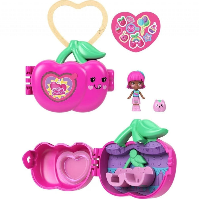 JKC86 Polly Pocket - Meyve Temalı Sürpriz Set - Toyz Show - 