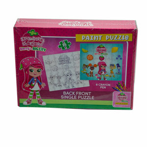 CK7880 Çilek Kız  Boyamalı  Puzzle -Utku - Toyz Show