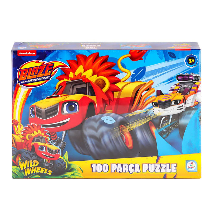 BL0048 Blaze Monster Machines 100 Parça Puzzle -Laçokids - Toyz Show - 