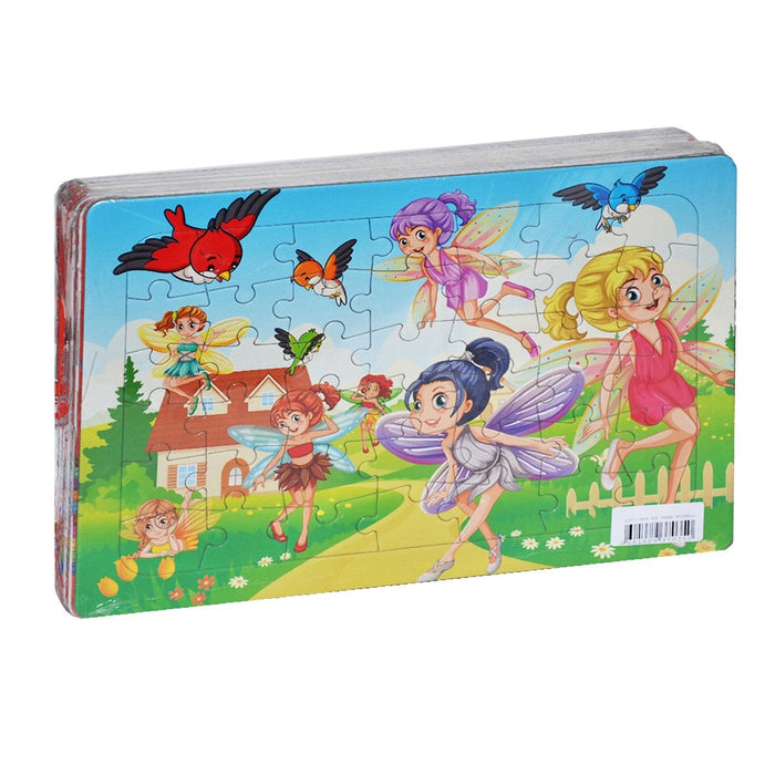 LC073 Laço, Orta Boy Frame Boyamalı Puzzle 9 Model - Toyz Show - 