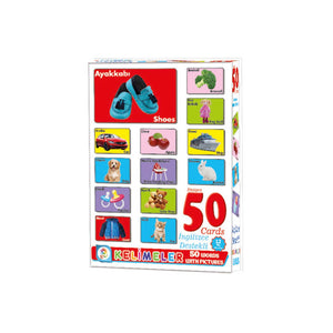 LC7179 Laço, Resimli 50 Kelime - İngilizce Destekli / +12 ay - Toyz Show