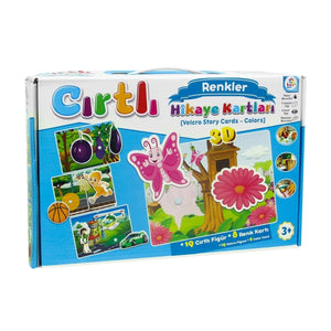 LC7207 Laço, Cırtlı Hikaye Kartları Renkler - Toyz Show