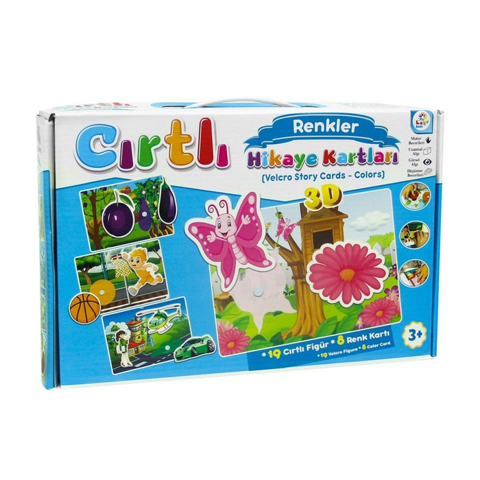 LC7207 Laço, Cırtlı Hikaye Kartları Renkler - Toyz Show - 