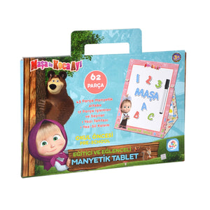 MS7582 Laço, Maşa ile Koca Ayı Manyetik Tablet / +3 yaş - Toyz Show