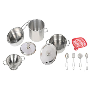 ATF-3815-1A 11 PARÇA ÇELİK TENCERE TAVA SET - Toyz Show