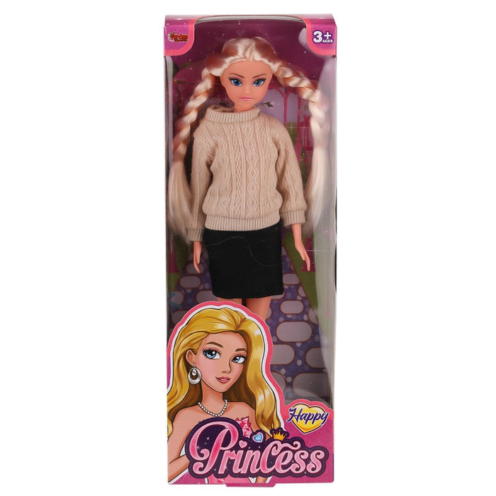 WG-115527 Kazaklı Örgü Saçlı Bebek 29 cm -Vardem Oyuncak - Toyz Show - 
