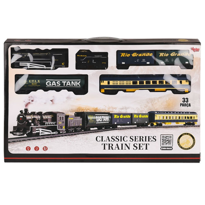 FF-1601C Işıklı ve Sesli 33 Parça Classic Tren - Vardem Oyuncak - Toyz Show - 